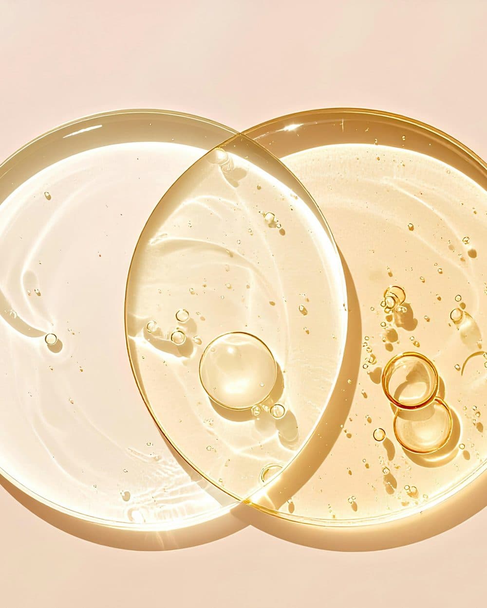 Lumiere Liquide, a golden fluid highlighter, swatched
